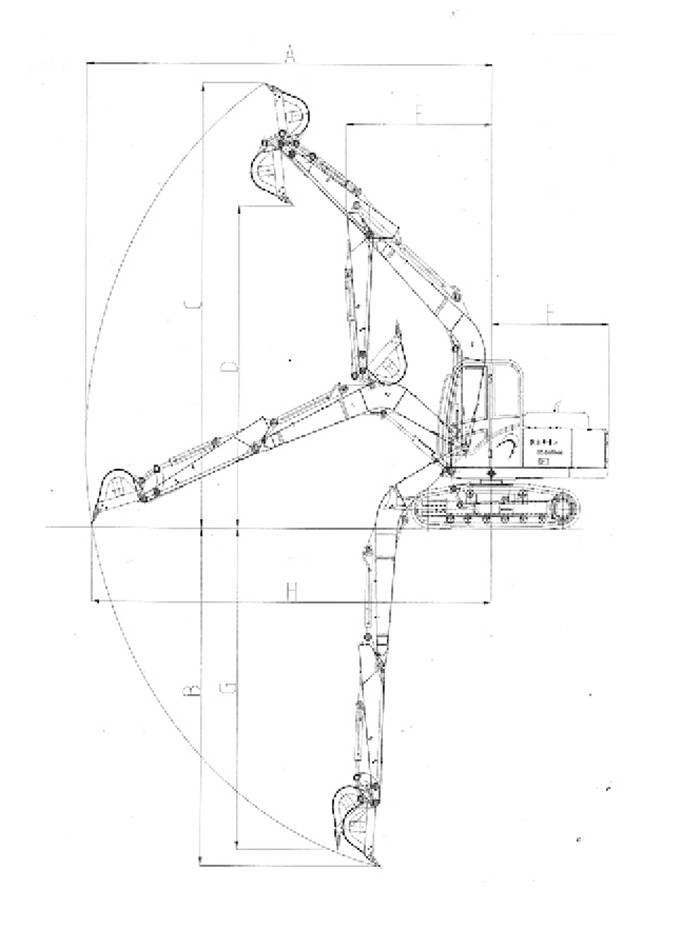 DLS880-9B crawler excavator